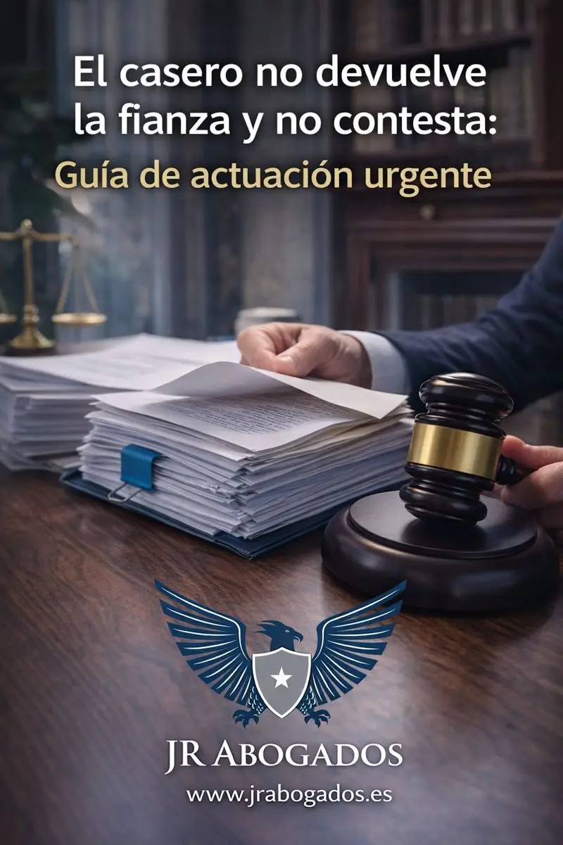 El casero no devuelve la fianza y no contesta: qué hacer hoy
